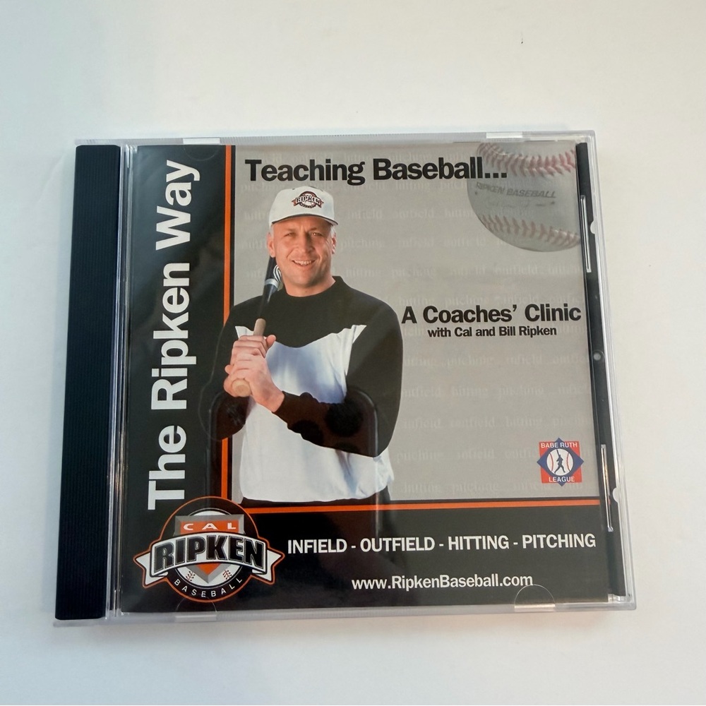 The Ripken Way- Teaching Baseball Coaches Clinic PC CD Rom- Cal & Bill Ripken